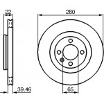 Bosch Δισκόπλακα - 0 986 478 508
