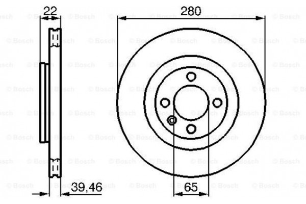 Bosch Δισκόπλακα - 0 986 478 508