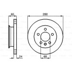 Bosch Δισκόπλακα - 0 986 478 548