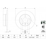 Bosch Δισκόπλακα - 0 986 478 561