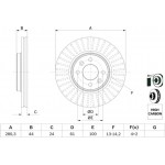 Bosch Δισκόπλακα - 0 986 478 590