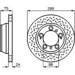 Bosch Δισκόπλακα - 0 986 478 592