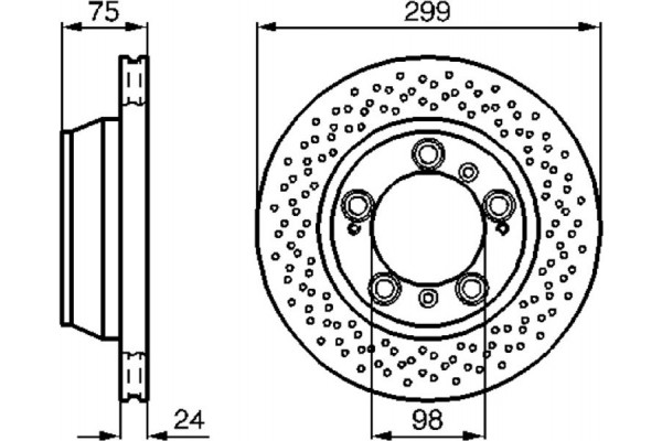 Bosch Δισκόπλακα - 0 986 478 592