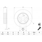 Bosch Δισκόπλακα - 0 986 478 626