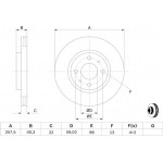 Bosch Δισκόπλακα - 0 986 478 639