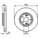 Bosch Δισκόπλακα - 0 986 478 743