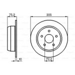 Bosch Δισκόπλακα - 0 986 478 771