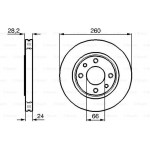 Bosch Δισκόπλακα - 0 986 478 830