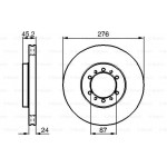 Bosch Δισκόπλακα - 0 986 478 844