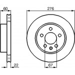 Bosch Δισκόπλακα - 0 986 478 861