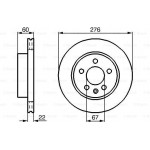 Bosch Δισκόπλακα - 0 986 478 861