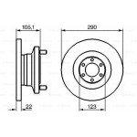 Bosch Δισκόπλακα - 0 986 478 885