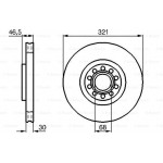 Bosch Δισκόπλακα - 0 986 478 985