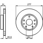 Bosch Δισκόπλακα - 0 986 478 992