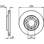 Bosch Δισκόπλακα - 0 986 479 036