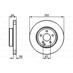 Bosch Δισκόπλακα - 0 986 479 040