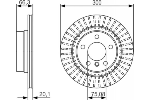 Bosch Δισκόπλακα - 0 986 479 044
