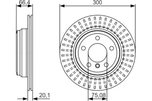 Bosch Δισκόπλακα - 0 986 479 045