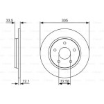 Bosch Δισκόπλακα - 0 986 479 050