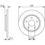 Bosch Δισκόπλακα - 0 986 479 050