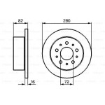 Bosch Δισκόπλακα - 0 986 479 065