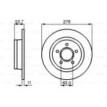 Bosch Δισκόπλακα - 0 986 479 070