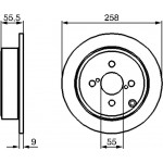 Bosch Δισκόπλακα - 0 986 479 086