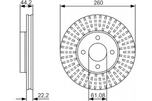 Bosch Δισκόπλακα - 0 986 479 090