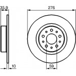 Bosch Δισκόπλακα - 0 986 479 120