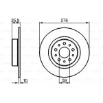 Bosch Δισκόπλακα - 0 986 479 120