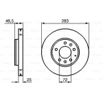 Bosch Δισκόπλακα - 0 986 479 132