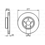 Bosch Δισκόπλακα - 0 986 479 147