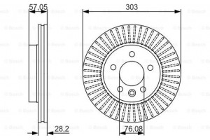 Bosch Δισκόπλακα - 0 986 479 154
