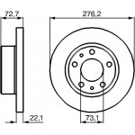 Bosch Δισκόπλακα - 0 986 479 162