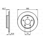 Bosch Δισκόπλακα - 0 986 479 C77