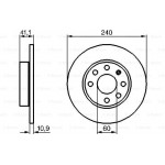 Bosch Δισκόπλακα - 0 986 479 189