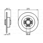 Bosch Δισκόπλακα - 0 986 479 196