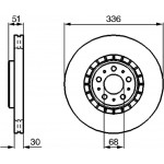 Bosch Δισκόπλακα - 0 986 479 202