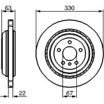Bosch Δισκόπλακα - 0 986 479 285