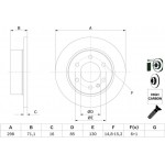 Bosch Δισκόπλακα - 0 986 479 295