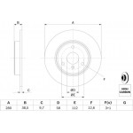 Bosch Δισκόπλακα - 0 986 479 305