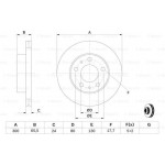 Bosch Δισκόπλακα - 0 986 479 314