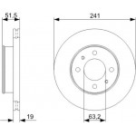Bosch Δισκόπλακα - 0 986 479 377