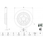 Bosch Δισκόπλακα - 0 986 479 397
