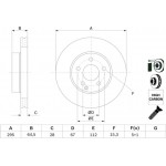 Bosch Δισκόπλακα - 0 986 479 407