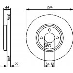 Bosch Δισκόπλακα - 0 986 479 438