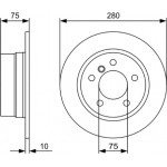 Bosch Δισκόπλακα - 0 986 479 494