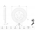 Bosch Δισκόπλακα - 0 986 479 C71