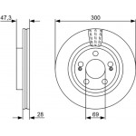 Bosch Δισκόπλακα - 0 986 479 537