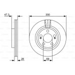 Bosch Δισκόπλακα - 0 986 479 537